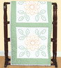 Jack Dempsey Stamped White Quilt Blocks 18"X18" 6/Pkg-Cross-Stitch Sunflower - 5A002MHG-1GNYB