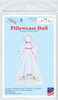 Jack Dempsey Stamped White Pillowcase Doll Kit-Tulips - 5A002MHL-1GNYJ - 013155883299