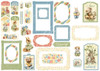 Graphic 45 Die-Cut Assortment-Tags & Frames, Hip Hip Hooray - 5A002N52-1GPLH