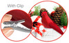 Craft D?cor Essentials Cardinals W/Gator Clip 5" 2/Pkg -Red - 5A002LV4-1GNJC