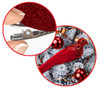 Craft Dcor Essentials Cardinal W/Gator Clip 6.3" 1/Pkg -Glitter Red 5A002LV6-1GNJF