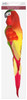 3 Pack - Craft Dcor Essentials Feathered Parrot W/Clip 13" 1/Pkg -Glitter Red - 5A002LTZ-1GNJ7 - 775749280395