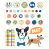 3 Pack - Fur Baby Dog - Decorative Brads-27 Brads, 5 Chipboard - 5A002N2X-1GPH3