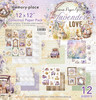 Memory Place Collection Pack 12"X12"-Lavender Love - 5A002MZ4-1GPFQ - 4582248615131