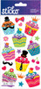 6 Pack - Sticko Stickers-Dress Up Cupcakes - E5200202 - 015586981872