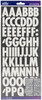 3 Pack - Sticko Alphabet Stickers-White Futura Glitter - 5290253 - 015586975901