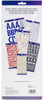 3 Pack - Sticko Alphabet Stickers-White Futura Glitter - 5290253