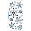 6 Pack - Sticko Vellum Stickers-Snowflakes - SPVM-06