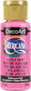 6 Pack - DecoArt Americana Acrylic Paint 2oz-Bubblegum Pink - Opaque - DA-250 - 766218028976
