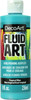 3 Pack - DecoArt FluidArt Ready-To-Pour Acrylic Paint 8oz-Tropical Blue - DFA-13 - 766218117915