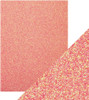 2 Pack - Craft Perfect Iridescent Glitter Cardstock 8.5"x11"-Candy Floss - 5A0022NN-9971E