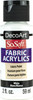 3 Pack - DecoArt SoSoft Fabric Acrylic Paint 2oz-White - DSS2OZ-01 - 766218053718