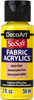 3 Pack - DecoArt SoSoft Fabric Acrylic Paint 2oz-Cadmium Yellow Hue - DSS2OZ-03 - 766218053817