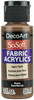 3 Pack - DecoArt SoSoft Fabric Acrylic Paint 2oz-Brown - DSS2OZ-102 - 766218116161