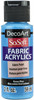 3 Pack - DecoArt SoSoft Fabric Acrylic Paint 2oz-Ocean Blue - DSS2OZ-86 - 766218053893