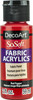 3 Pack - DecoArt SoSoft Fabric Acrylic Paint 2oz-Red Pepper - DSS2OZ-88 - 766218116277