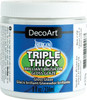 3 Pack - DecoArt Triple Thick Brilliant Brush-On Gloss Glaze-8oz Tub - TG01-36 - 766218019967