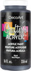 3 Pack - DecoArt Crafter's Acrylic Paint 16oz-Black - DCA65-47 - 766218102140