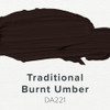 6 Pack - DecoArt Americana Acrylic Paint 2oz-Traditional Burnt Umber - Opaque - DA-221