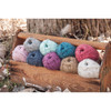 10 Pack - Mary Maxim Natural Alpaca Tweed Yarn-Raw Cotton - Y083-300