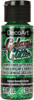 3 Pack - DecoArt Galaxy Glitter Acrylic Paint 2oz-Aurora Borealis - Green - DGG2OZ-03 - 766218112040
