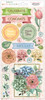 3 Pack Willow & Sage Cardstock Stickers 6"X12" 48/Pkg73000014