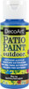 6 Pack - DecoArt Patio Paint 2oz-Blue Jay - DCP-76 - 766218055200