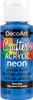 6 Pack - DecoArt Crafter's Acrylic All-Purpose Specialty Paint 2oz-Blue Neon - DCAS-133 - 766218047090