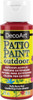 6 Pack - DecoArt Patio Paint 2oz-Holly Berry Red - DCP-43 - 766218003041