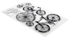 3 Pack - BoBunny Stamps-Bicycles - 7310181