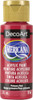 6 Pack - DecoArt Americana Acrylic Paint 2oz-Primary Red - Semi-Opaque - DA-199 - 016455299302