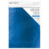 3 Pack - Craft Perfect Mirror Cardstock 8.5"X11" 5/Pkg-High Gloss Imperial Blue - MIRRORG-9458E - 818569024586