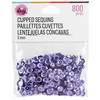 12 Pack - CousinDIY Cupped Sequins-Fuchsia, 5mm 800/Pkg - SQU40000-879 - 191648096736