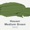 6 Pack - DecoArt Americana Acrylic Paint 2oz-Hauser Medium Green - Opaque - DA-132
