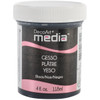 4 Pack - DecoArt Media Gesso 4oz-Black - DMM19 - 766218075451