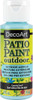 6 Pack - DecoArt Patio Paint 2oz-Coastal Surf - DCP-80 - 766218064899