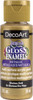 6 Pack - DecoArt Americana Gloss Enamels Acrylic Paint 2oz-Glorious Gold - DAG-71 - 766218038067
