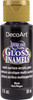 6 Pack - DecoArt Americana Gloss Enamels Acrylic Paint 2oz-Black - DAG-67 - 766218037909
