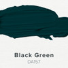 6 Pack - DecoArt Americana Acrylic Paint 2oz-Black Green - Opaque - DA-157