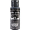 6 Pack - DecoArt Americana Multi-Surface Satin Acrylic Paint 2oz-Black Tie - DA5-30-39 - 766218065551