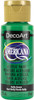 6 Pack - DecoArt Americana Acrylic Paint 2oz-Kelly Green - Opaque - DA-055 - 016455155301