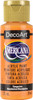 6 Pack - DecoArt Americana Acrylic Paint 2oz-Tangerine - Transparent - DA-012 - 016455112304
