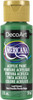 6 Pack - DecoArt Americana Acrylic Paint 2oz-Leaf Green - Opaque - DA-051 - 016455151303
