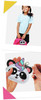 6 Pack - Colorbok Sew Cute! Felt Backpack Clip Kit-Pandicorn - 74651