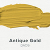 6 Pack - DecoArt Americana Acrylic Paint 2oz-Antique Gold - Opaque - DA-09