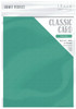 Craft Perfect Weave Textured Classic Card 8.5"X11" 10/Pkg-Ocean Blue - CARD 8-9640E - 818569026405