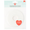 Sticky Thumb Double-Sided Foam Tape 3.94 Yards-White, 0.125"X2mm - 60000296 - 633356618843