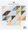 DCWV Double-Sided Cardstock Stack 12"X12" 36/Pkg-Cotton Fields, 12 Designs/3 Each - PS615603