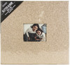 Colorbok Scrapbook Box Kit-Solid Glitter Gold - 74574PDQ - 765468745749