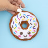 Colorbok Sew Cute! Felt Backpack Clip Kit-Donut - 74403 Colorbok Sew Cute! Felt Backpack Clip Kit-Donut - 74403
